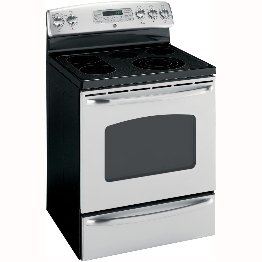 General Electric JB840SPSS 30" Freestanding Electric Range with 5.3 cu