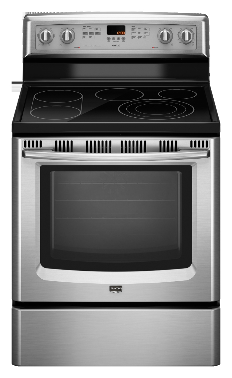 Maytag MER8875WS 30&quot; Freestanding Electric Range with 5 Radiant