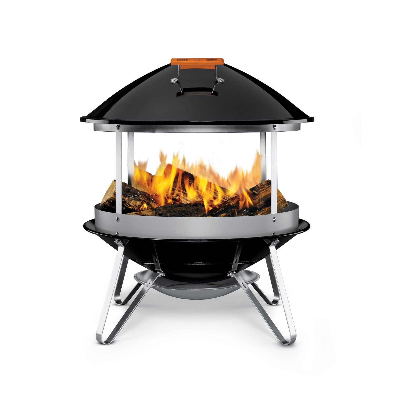 Weber 2726 Wood Burning Outdoor Fireplace 29.5" Fireplace