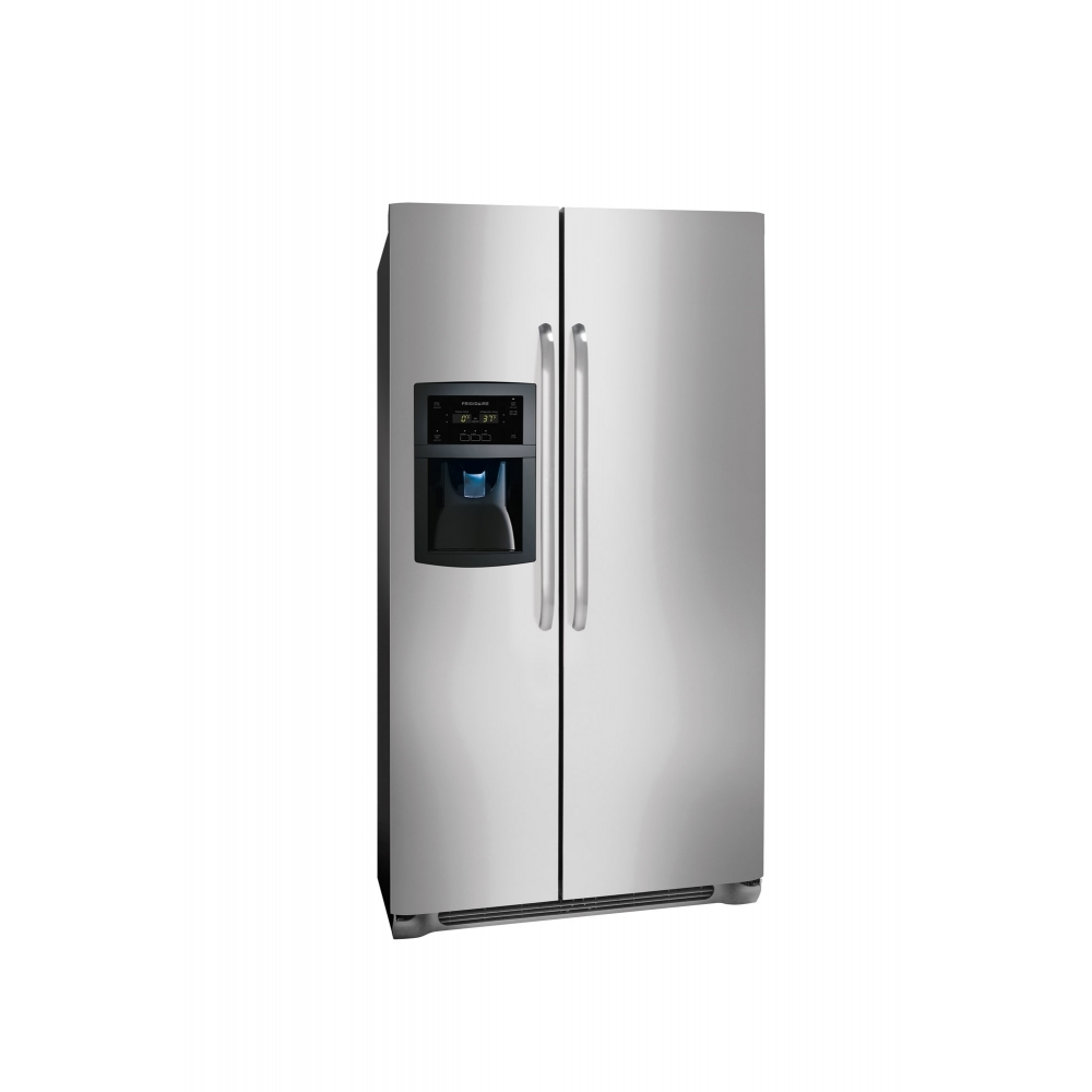 Brand: Frigidaire, Model: FFSC2323LS, Color: Stainless Steel Frigidaire - 22.2 Cu. Ft. Counter-depth Refrigerator - Stainless Steel