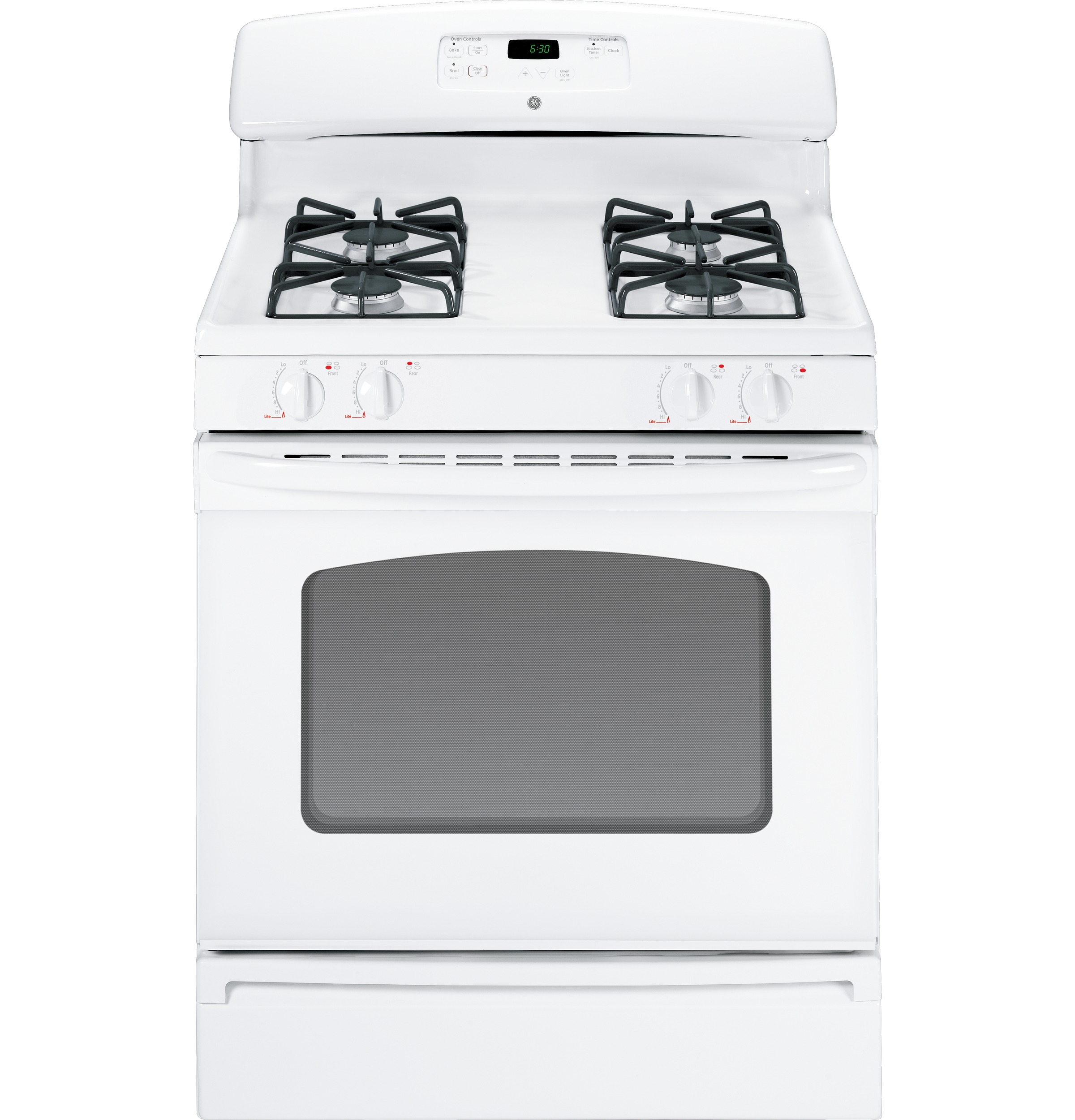 General Electric JGBS18DETWW 30" Freestanding Gas Range with 4 Sealed