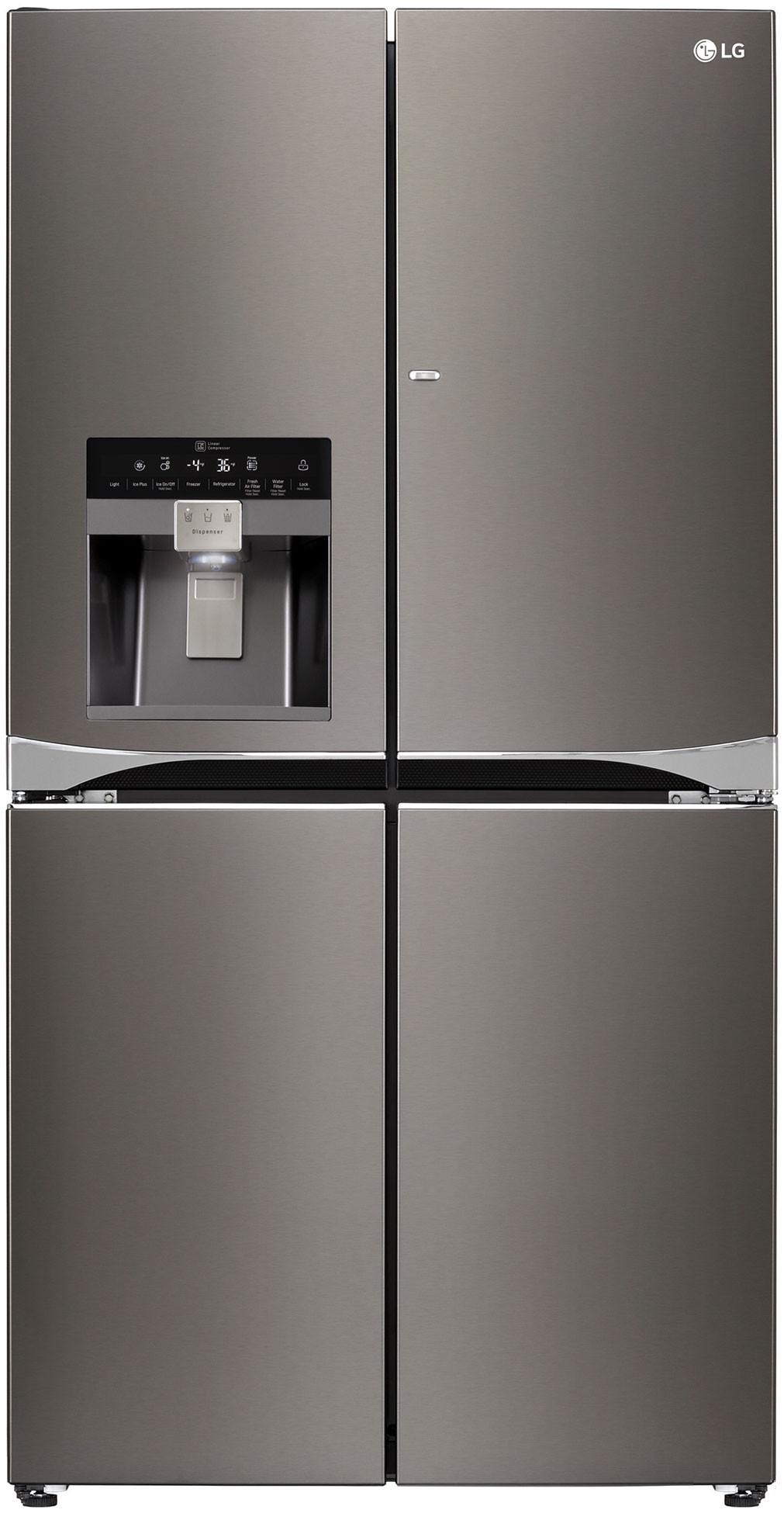 Lg LPXS30866S 30 cu. ft. Capacity 4 Door French Door Refrigerator with Ice & Water Dispenser