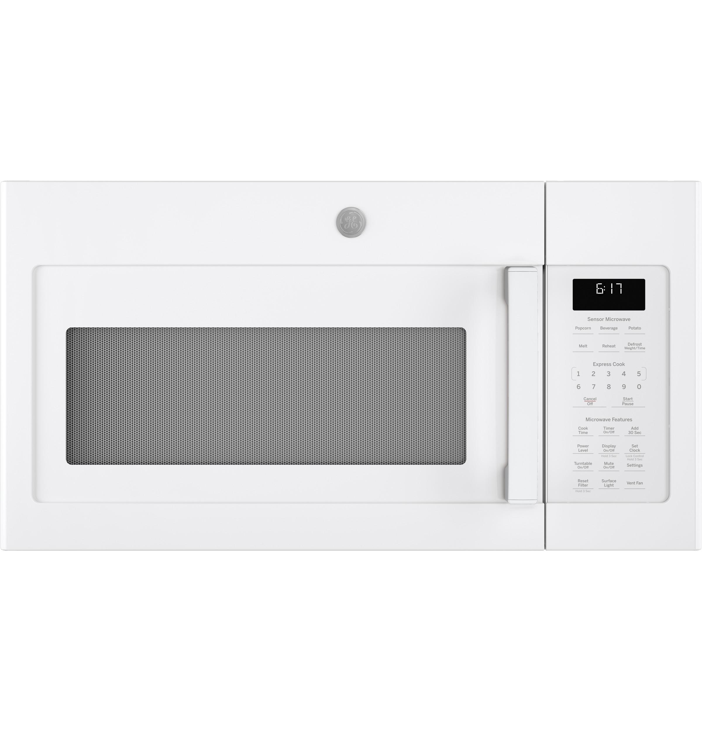 General Electric JVM6172DKWW 30 Inch Over the Range Microwave Oven White