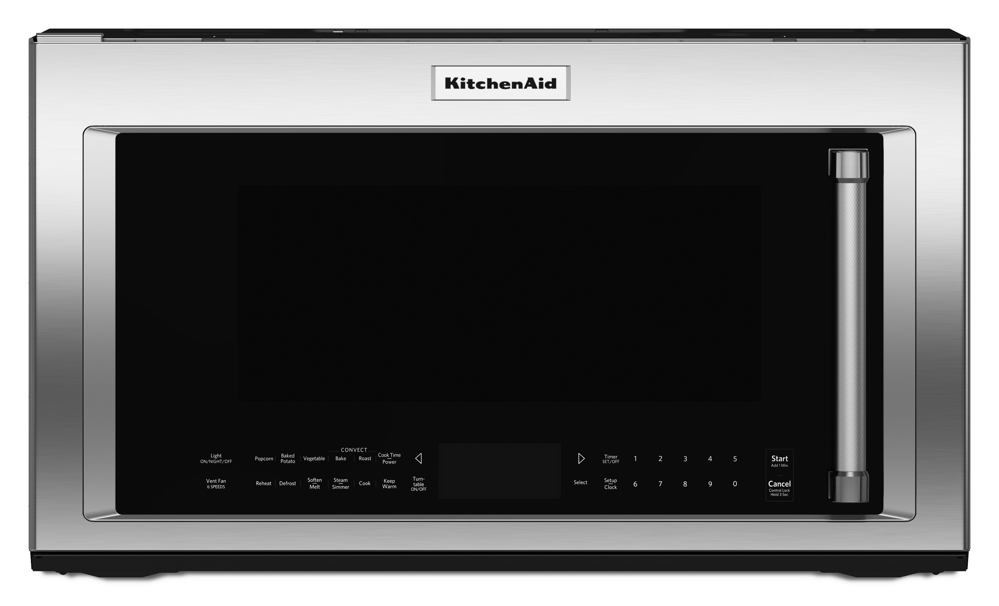 Kitchenaid KMHC319ESS 30 Inch Over the Range Microwave with 6 Fan