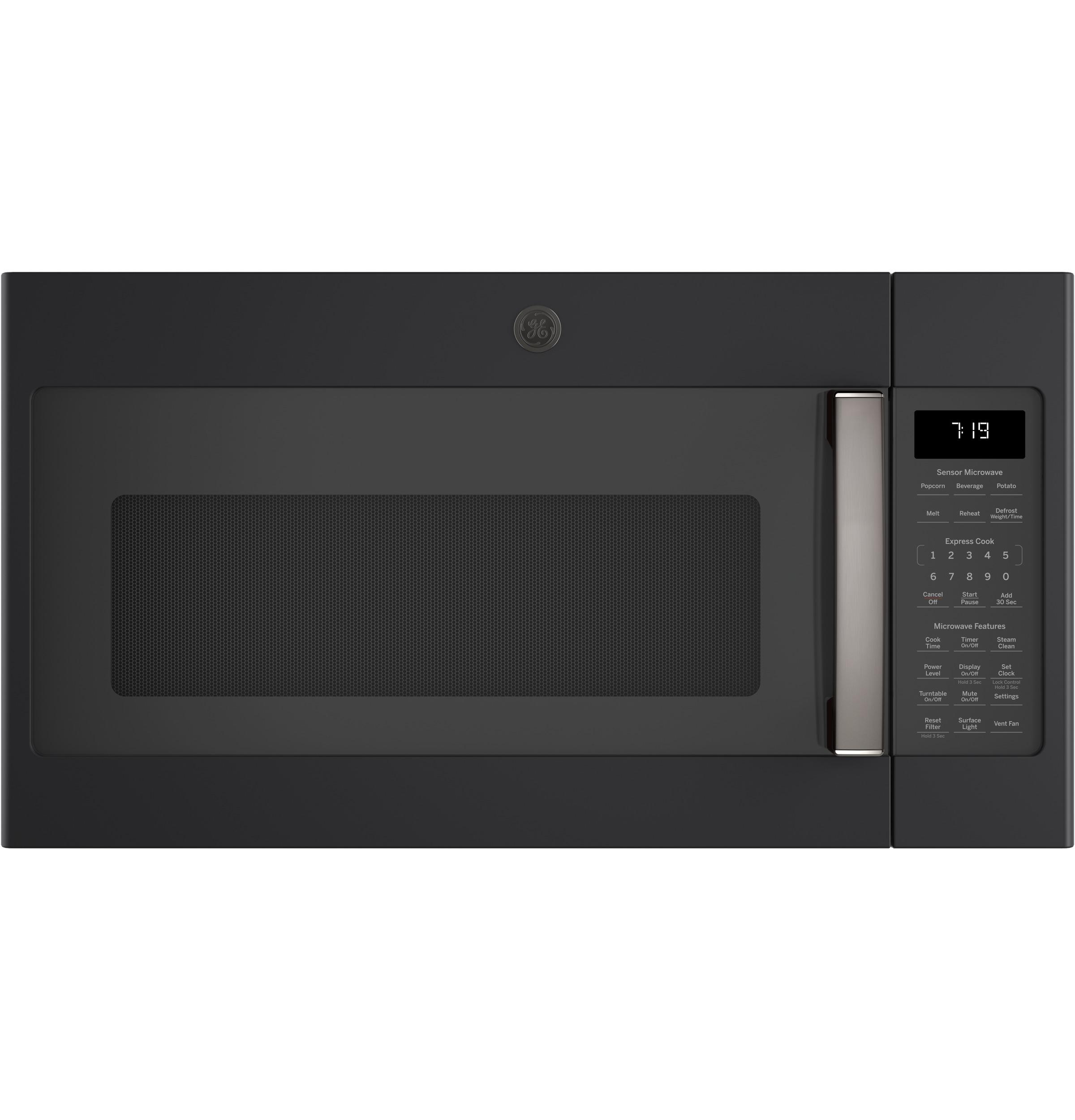 General Electric JNM7196FLDS 30 Inch Over the Range Microwave Oven Black Slate