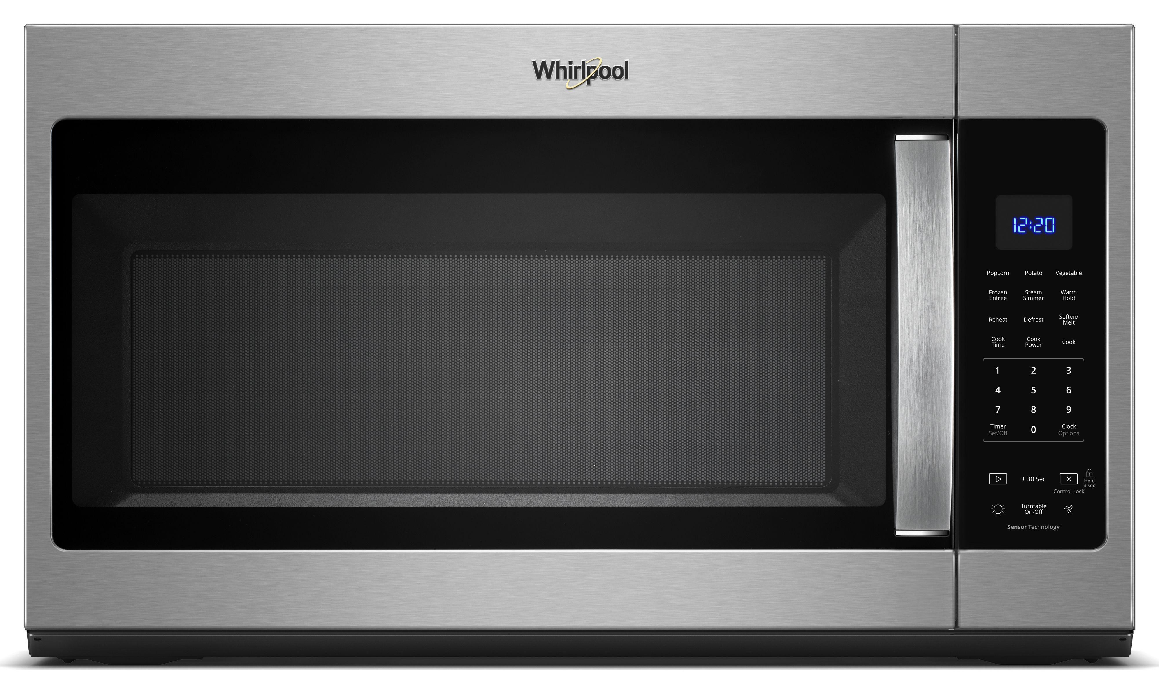 Whirlpool WMH32519HZ 30 Inch Over the Range Microwave Oven 1.9 cu. ft