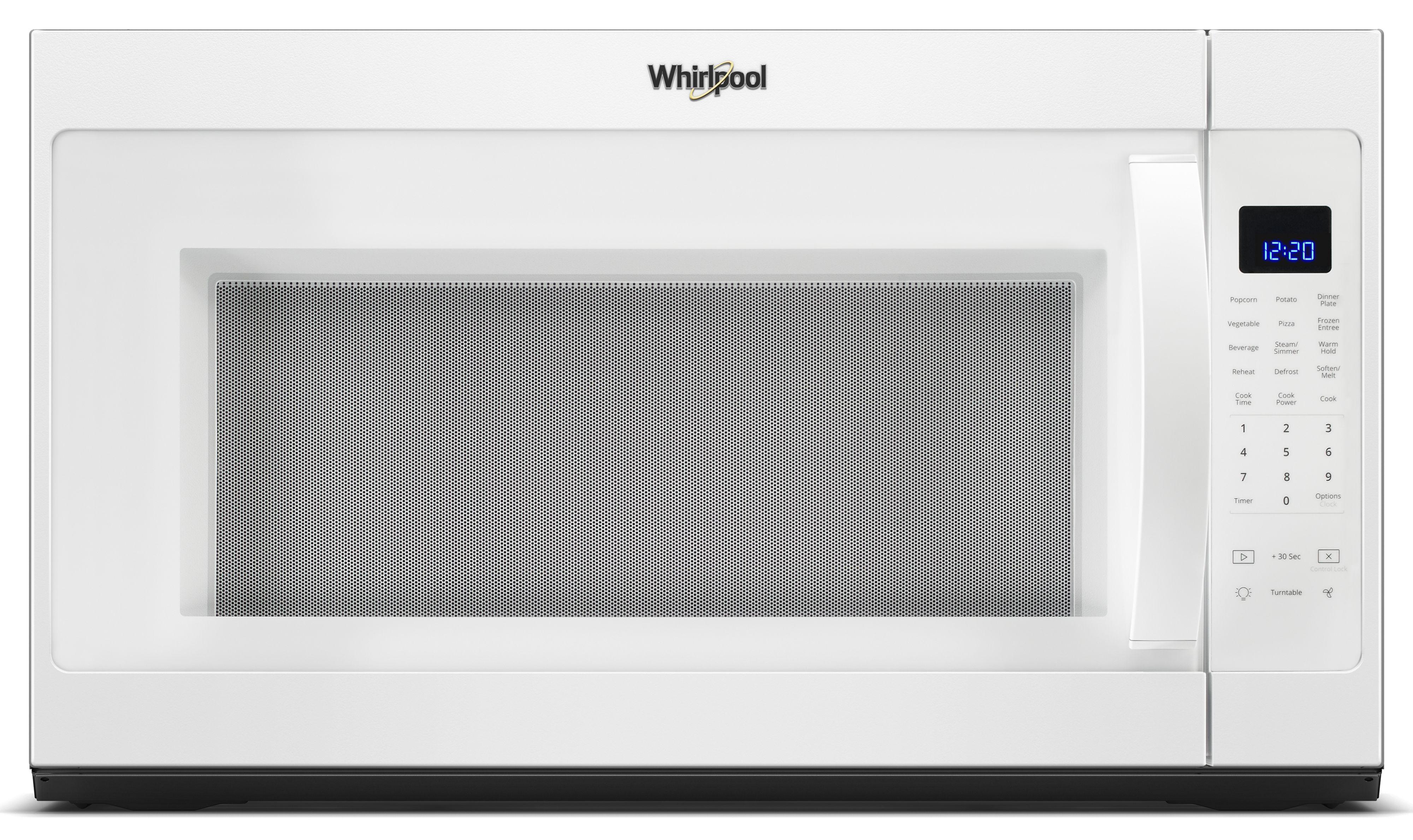 Whirlpool WMH53521HW 30 Inch Over the Range Microwave Oven with 2.1 cu