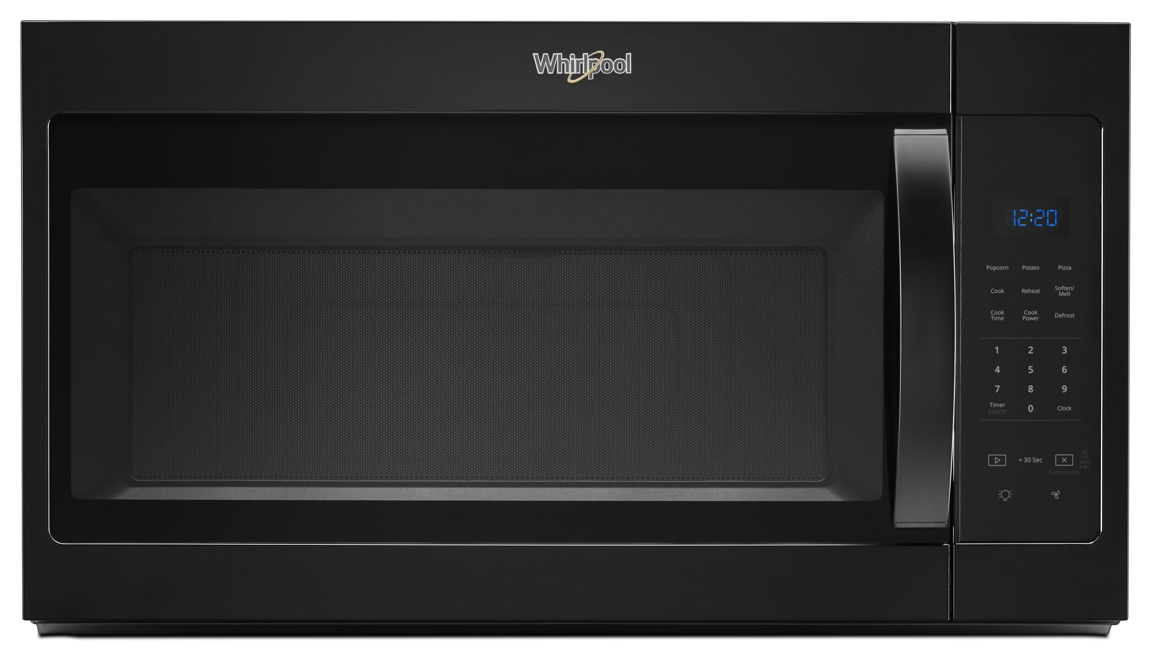 Whirlpool WMH31017HB 30 Inch Microwave Hood Combination With Electronic