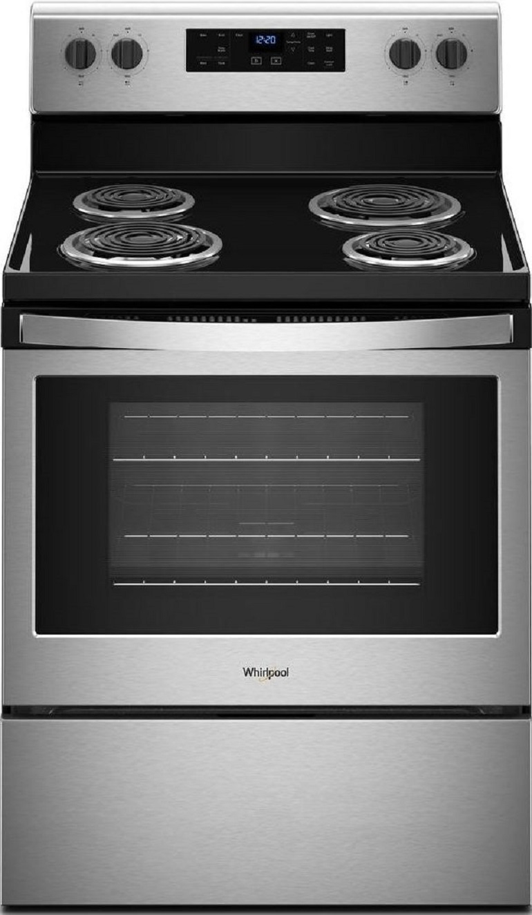 Whirlpool WFC315S0HS 30 Inch Freestanding Electric Range