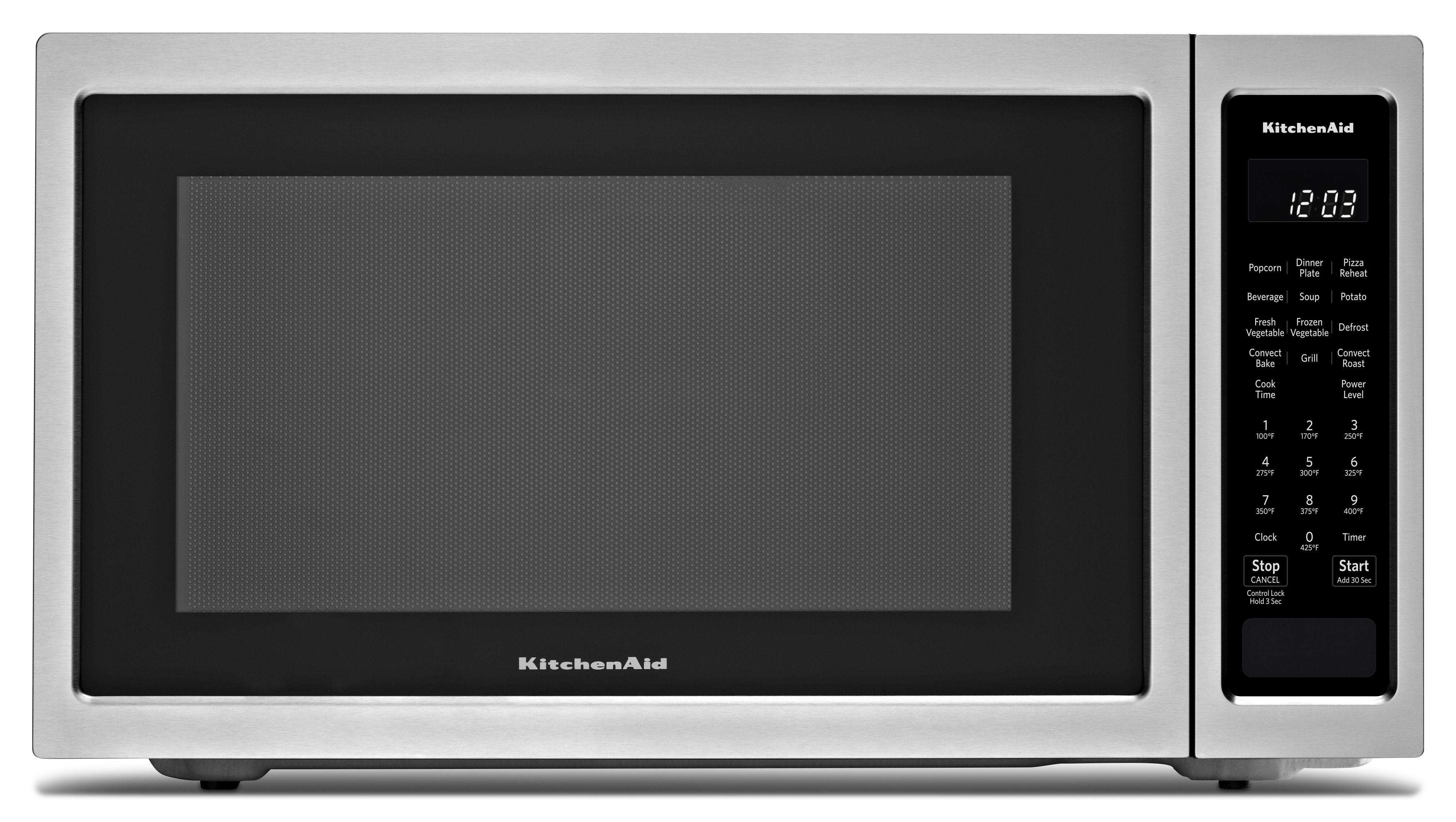 Kitchenaid KMCC5015GSS 22 Inch Countertop Microwave with Sensor Cooking