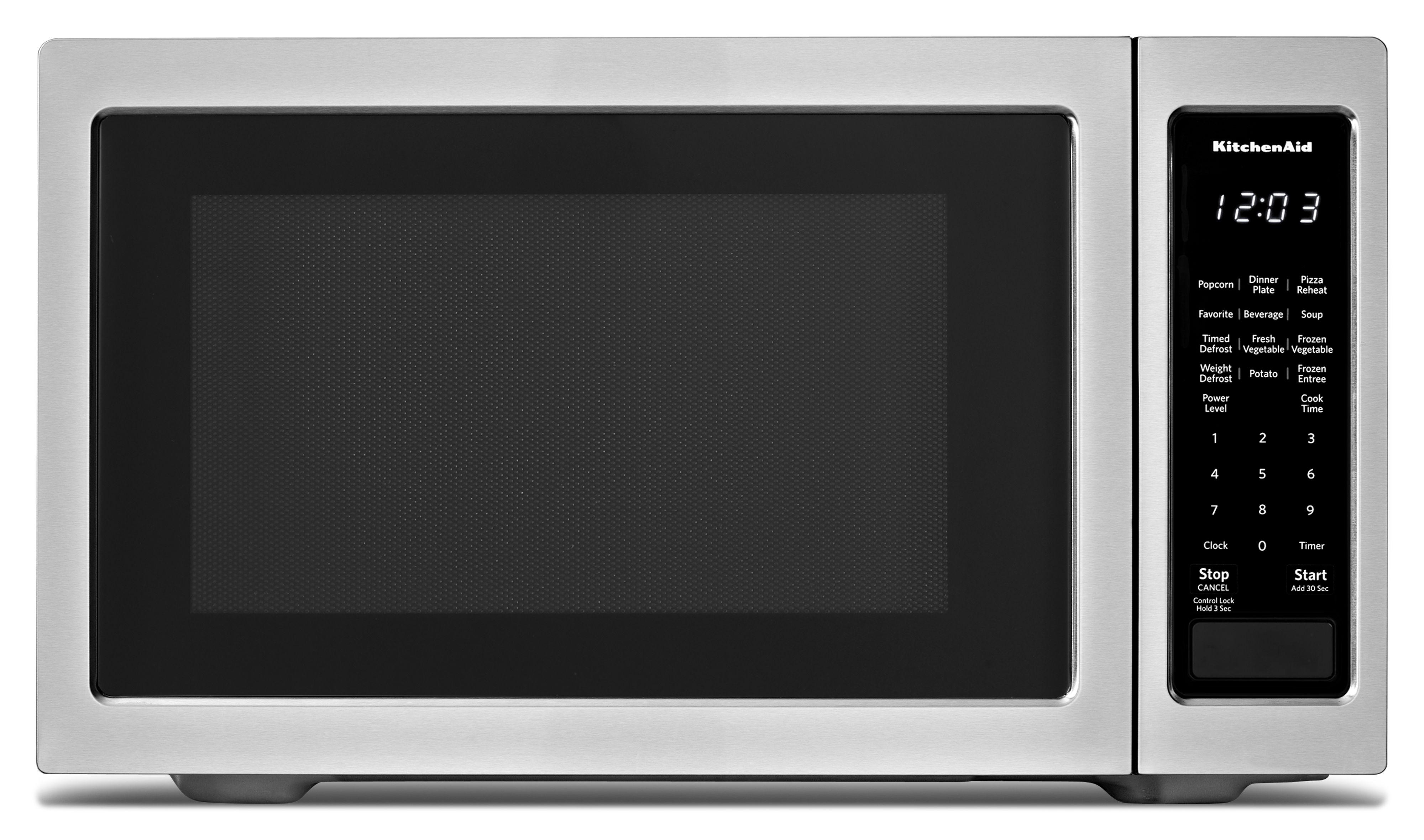 Kitchenaid KMCS1016GSS 22 Inch Countertop Microwave with Sensor Cooking